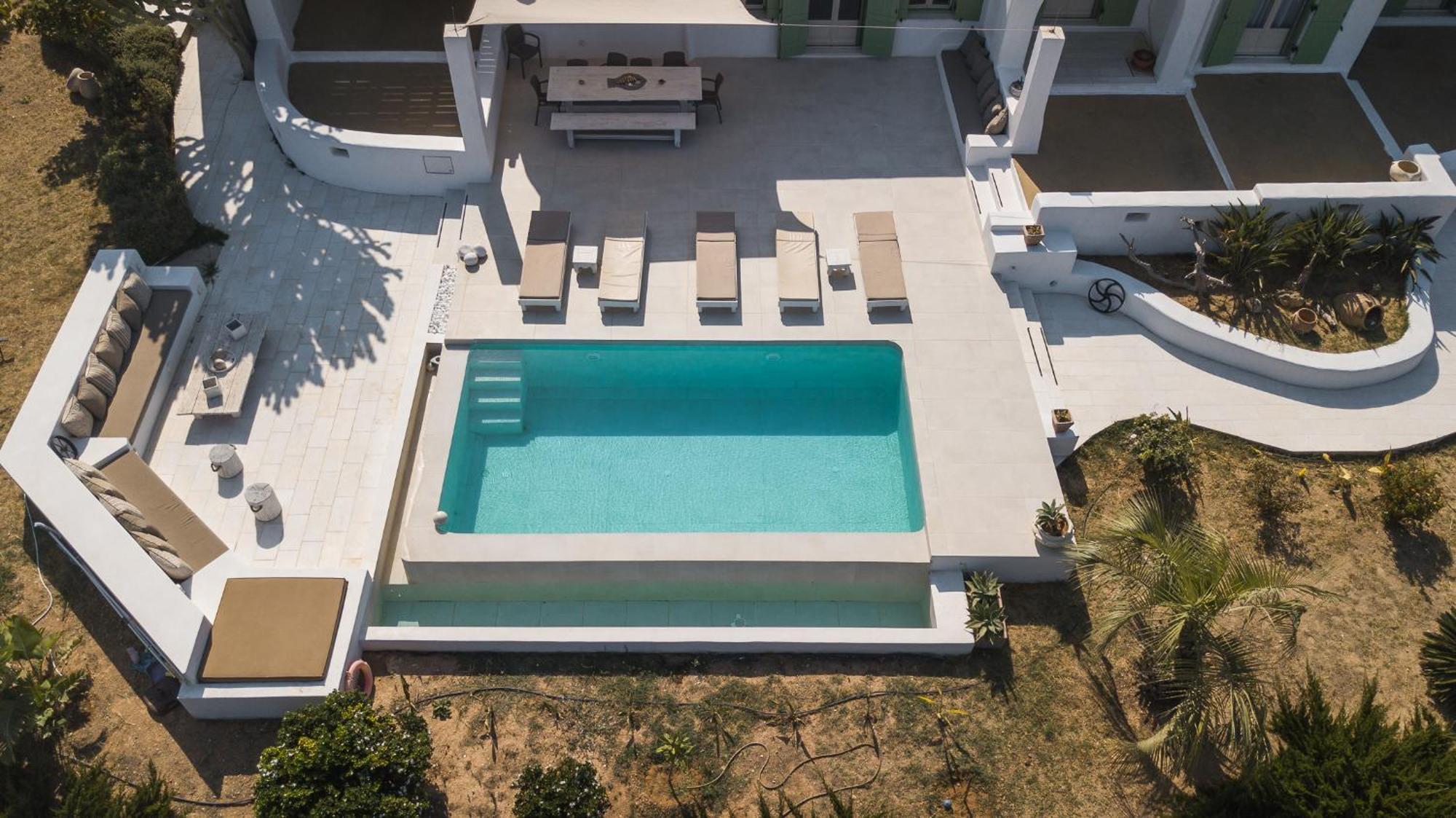 Villa Maria Paros Molos  Exteriör bild