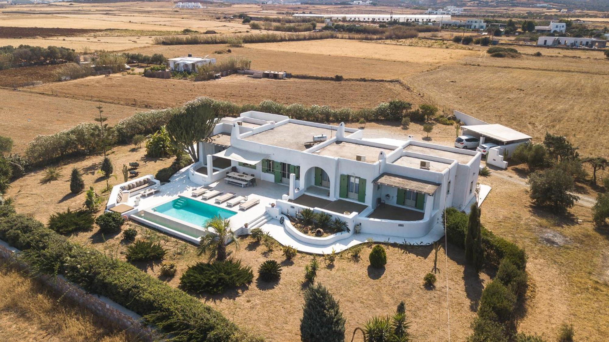 Villa Maria Paros Molos  Exteriör bild
